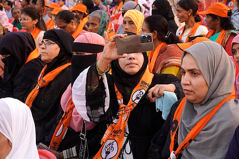 Shiv Sena (UBT) supporters 
